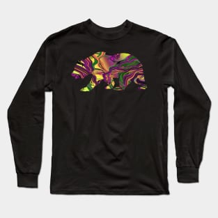 Free Flowing Bear Long Sleeve T-Shirt